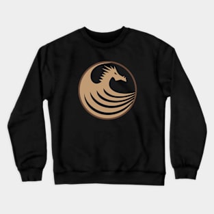 Doc Labs - Dragon Airways - (Brown) Crewneck Sweatshirt